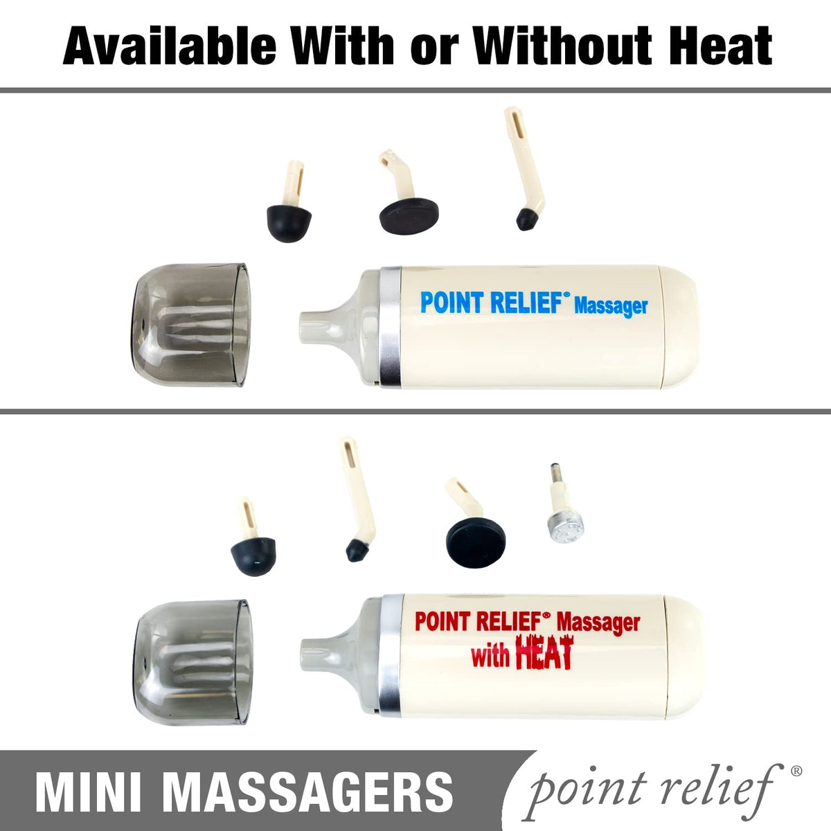 Point Relief 14-1050 Mini Massaggiatore — Terapia Massaggiante Mirata Portatile