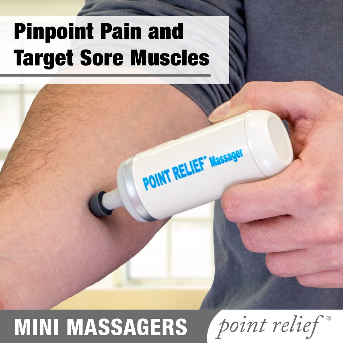 Point Relief 14-1050 Mini Massaggiatore — Terapia Massaggiante Mirata Portatile