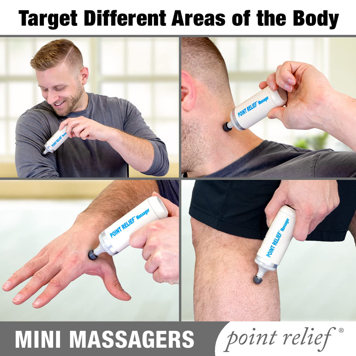 Point Relief 14-1050 Mini Massaggiatore — Terapia Massaggiante Mirata Portatile