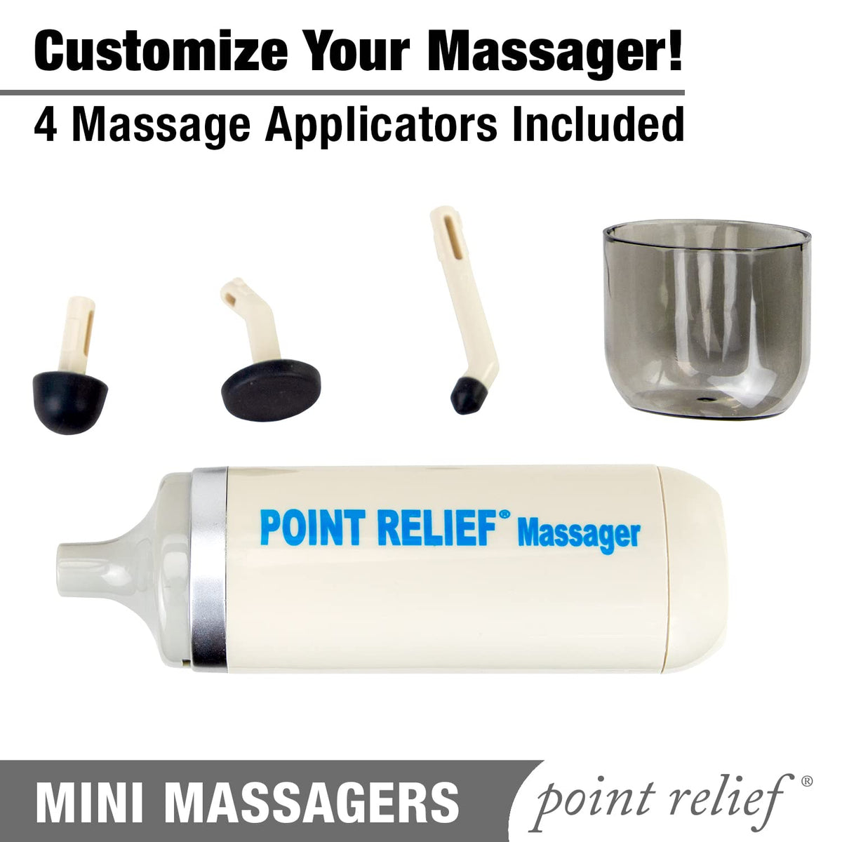 Point Relief 14-1050 Mini Massaggiatore — Terapia Massaggiante Mirata Portatile