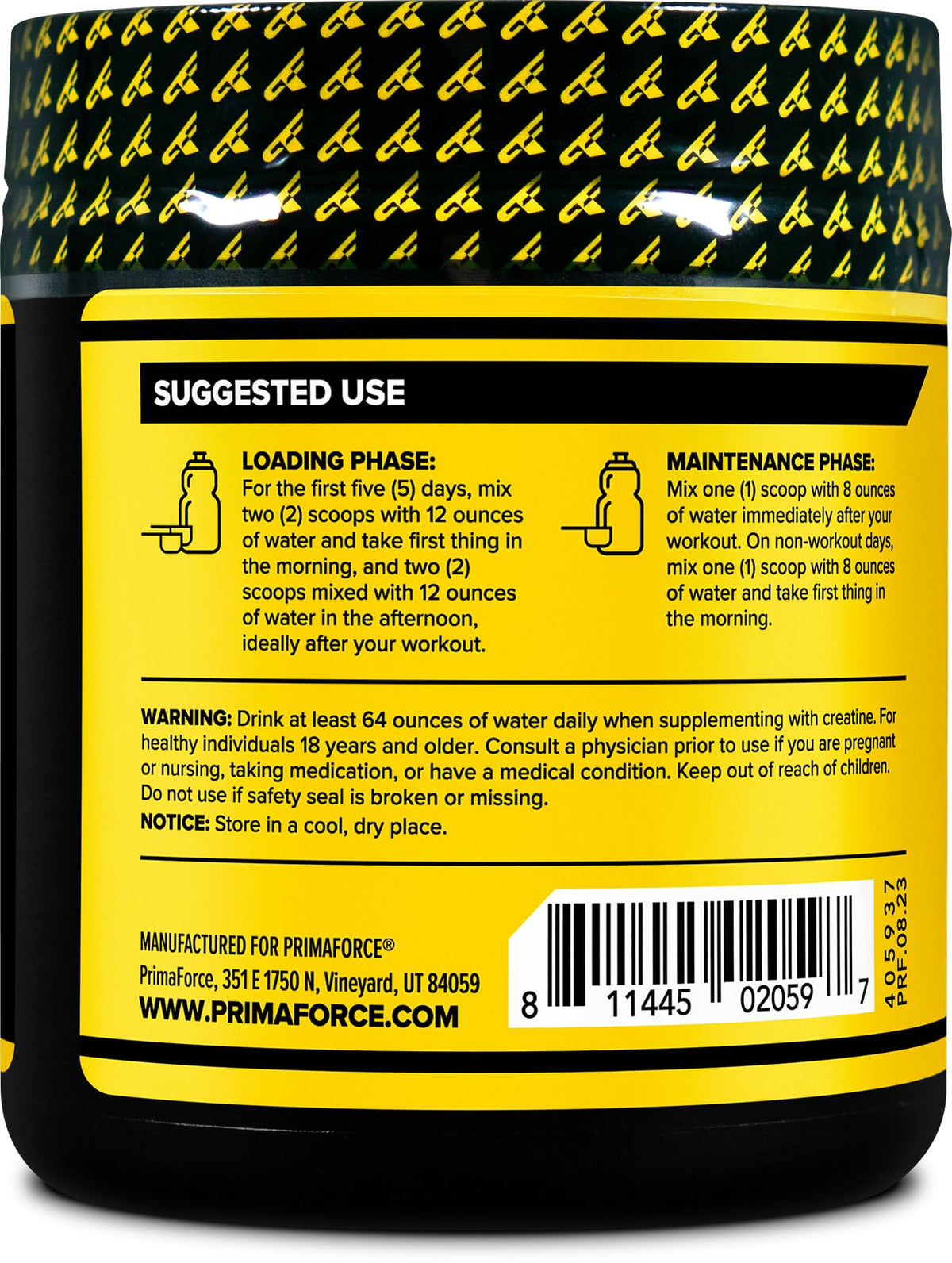 Primaforce Creatine-X 250 grammi - Complesso ad alte prestazioni di 10 creatine - Senza sapore