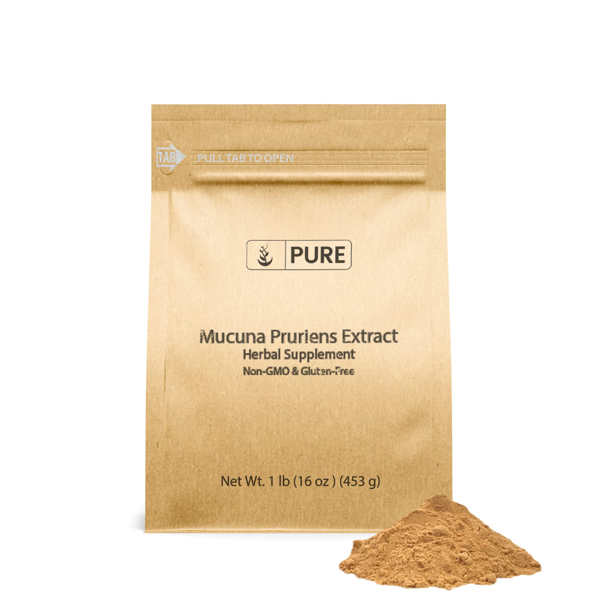 Pure Original Ingredients Mucuna Pruriens (1lb) β Pure & Natural, Non-GMO, Gluten-Free