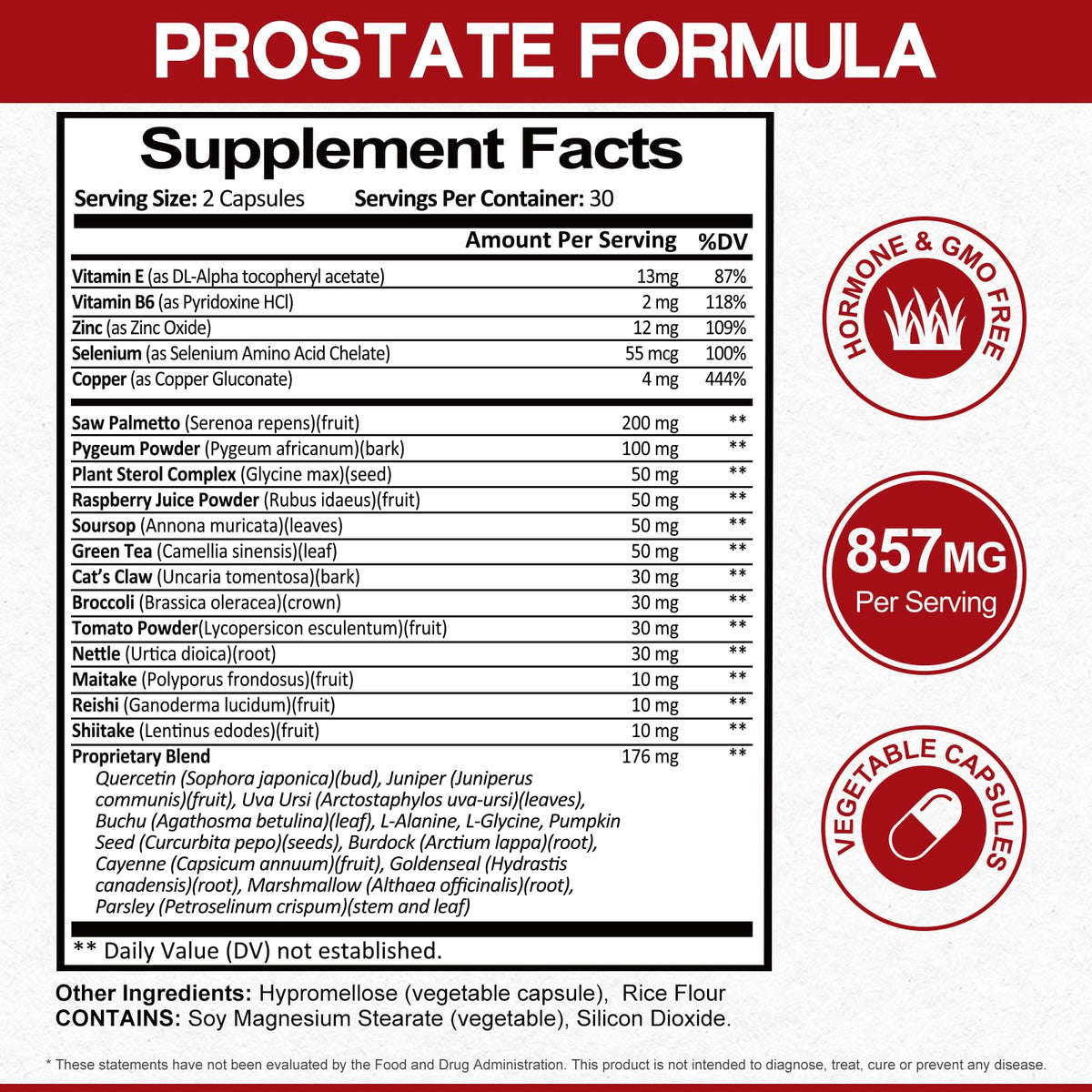 Rasav Prostate & Beetroot Bundle for Men β Saw Palmetto, Pygeum, Beetroot (60 Capsules each)