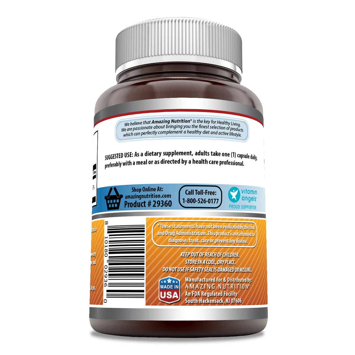 Amazing Formulas Riboflavin 400mg β 120 Capsules | Non-GMO, Gluten Free, Made in USA