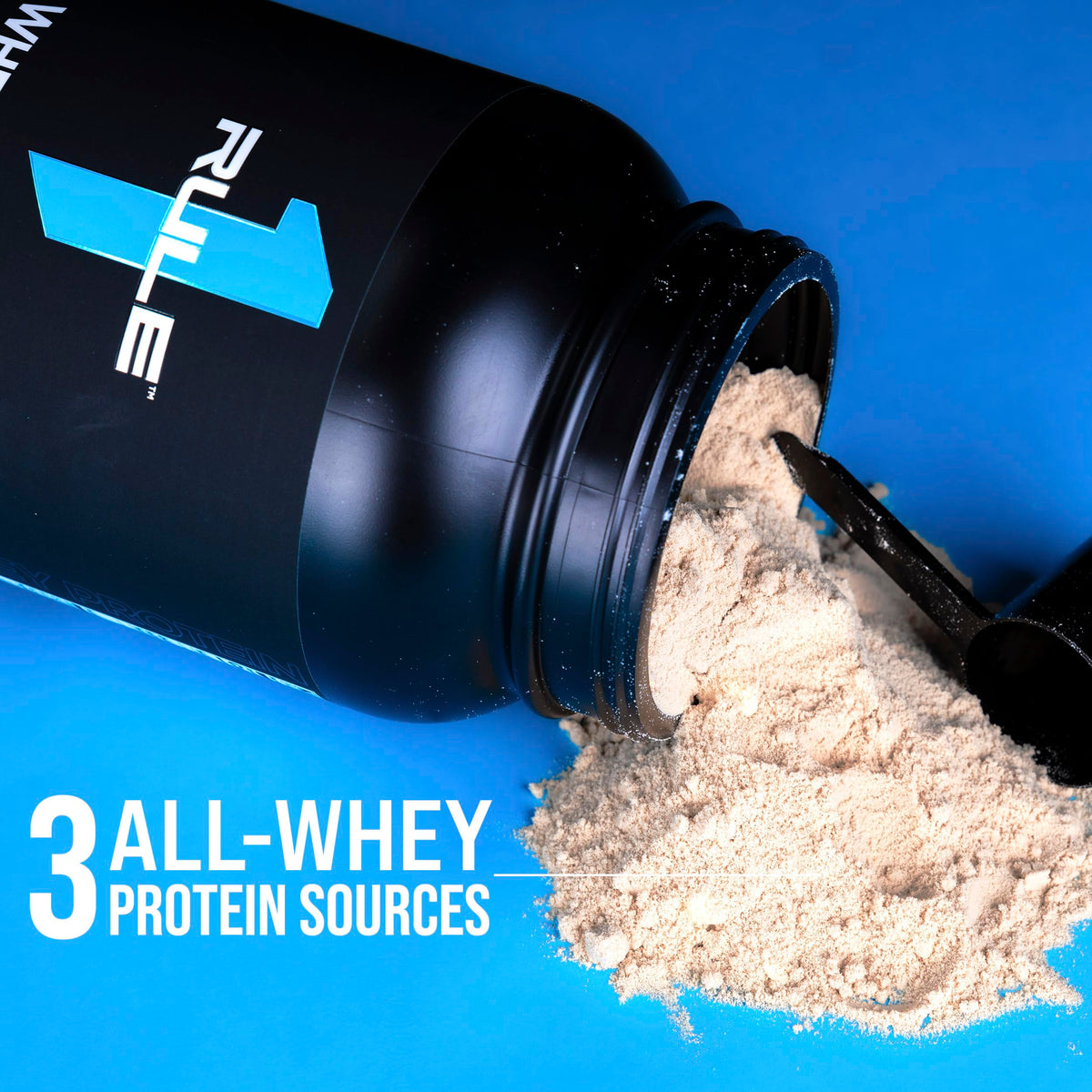 Proteine del siero del latte Rule 1 – 24g di Proteine ad Azione Rapida da Fonti Esclusivamente del Siero del Latte con EAA e BCAA Naturalmente Presenti (4,5 kg, gusto Gelato alla Vaniglia)