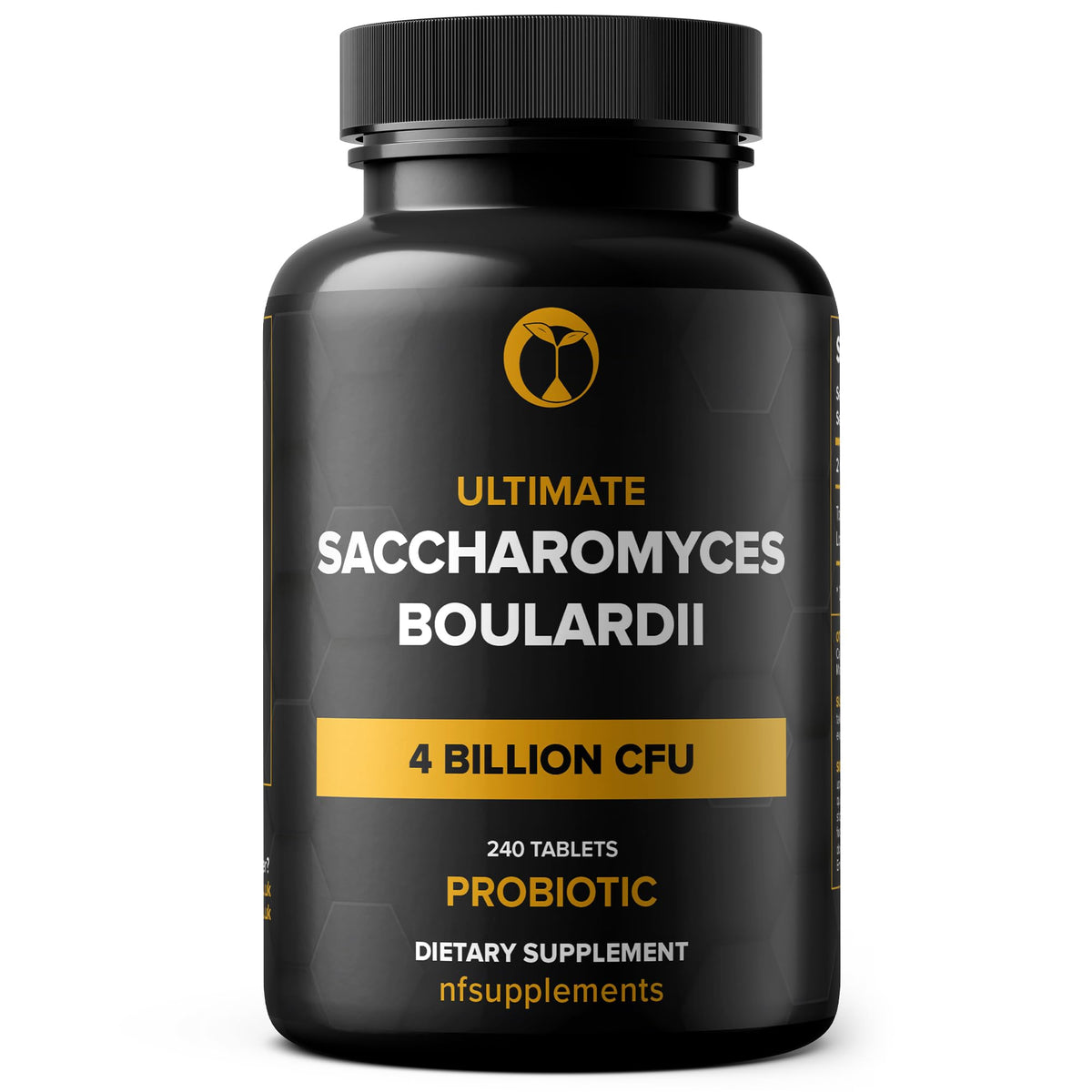 Saccharomyces Boulardii Probiotic Supplement β 4 Billion CFU, 240 Tablets β Digestive & Gut Health, Vegan, Gluten Free, Non-GMO