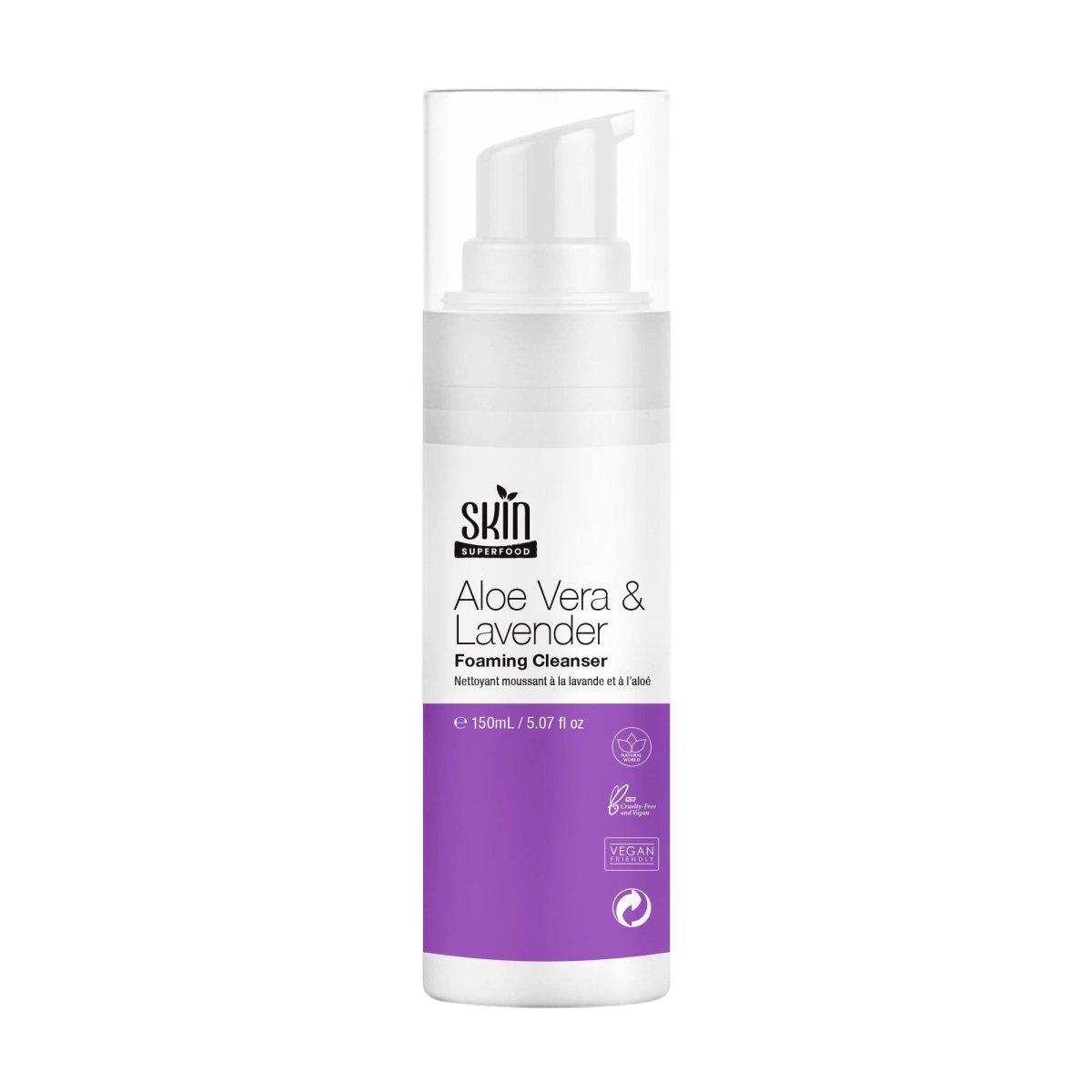 SF Aloe Vera & Lavender Foaming Cleanser 150ml