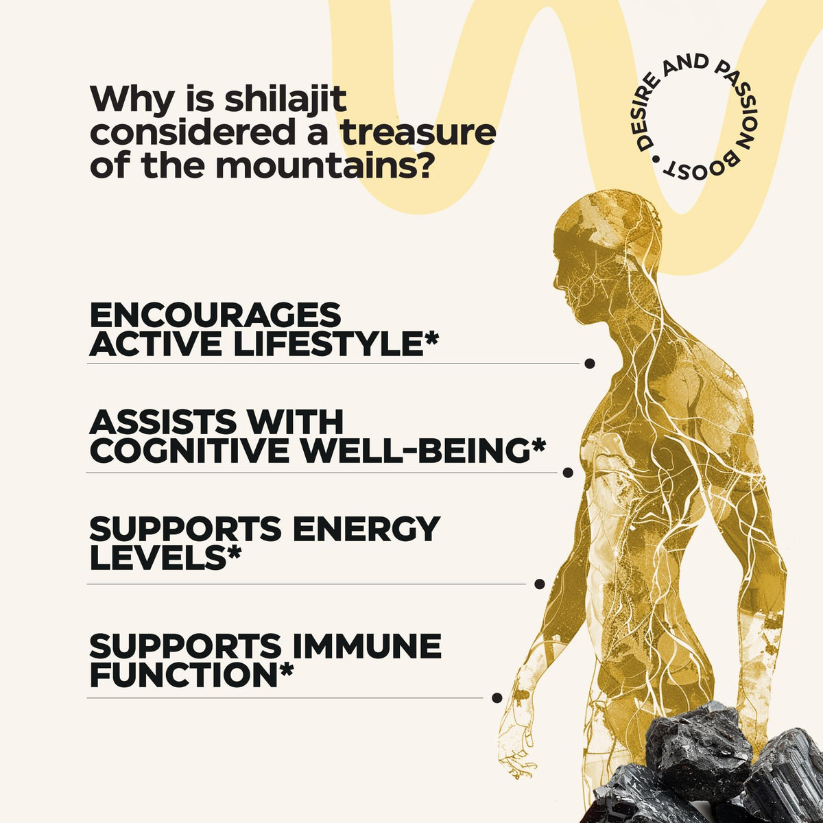 Shilajit Resin β Pure Himalayan Shilajit for Energy, Immunity & Mental Clarity | Vegan & Gluten-Free