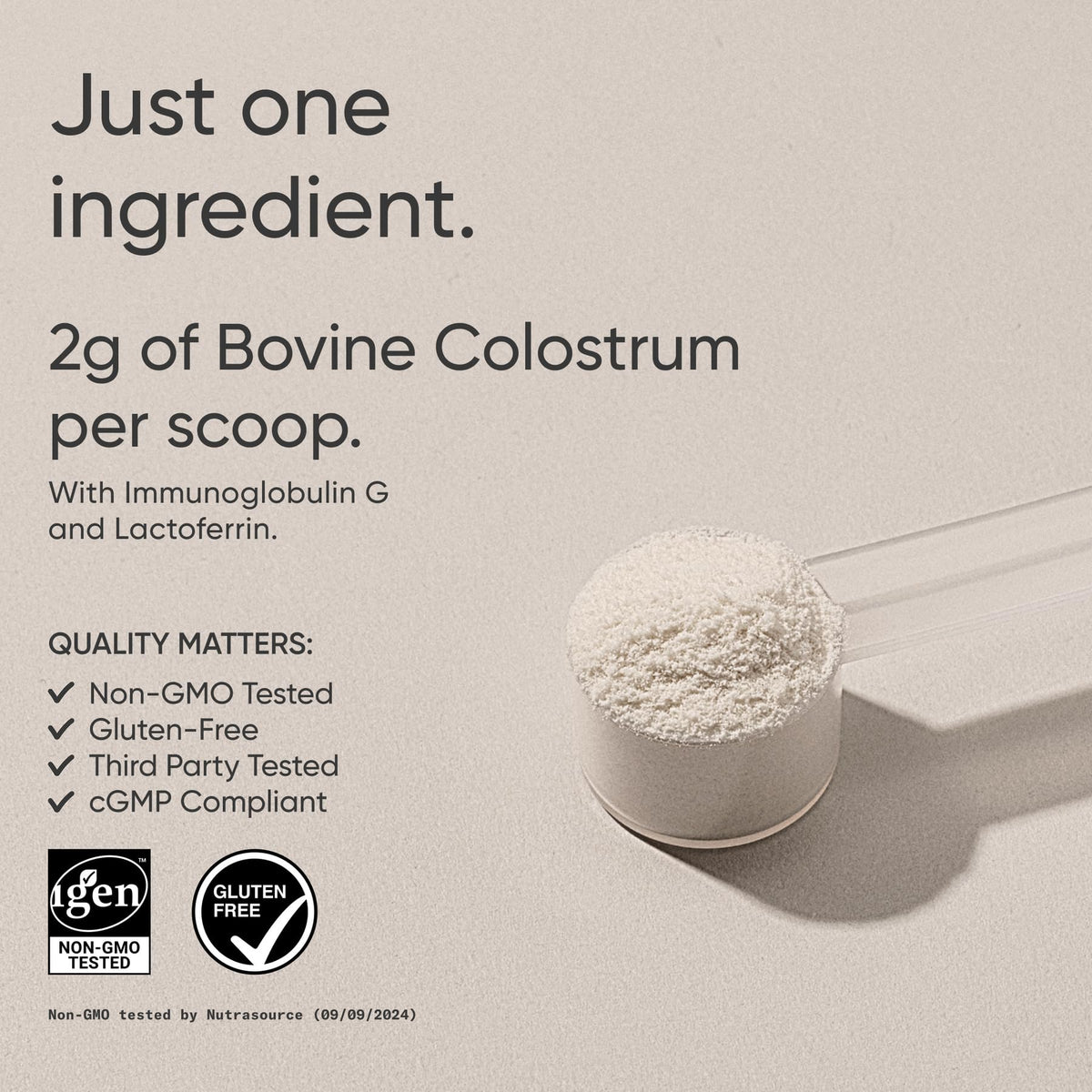 Sports Research Bovine Colostrum Powder β Easy Mix, Single-Ingredient Superfood for Gut Health & IgG Rich Support β U.S. Sourced, Non-GMO, Gluten Free β 75 Servings (Unflavored)