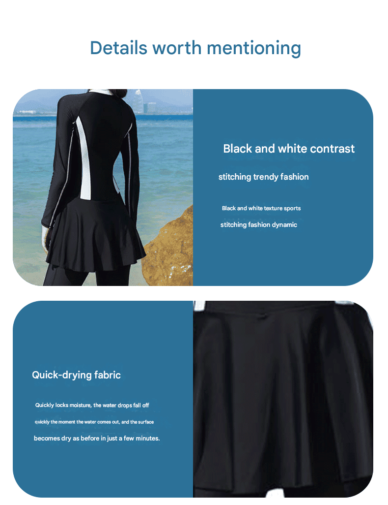 Sun Protective Skirted Rash Guard