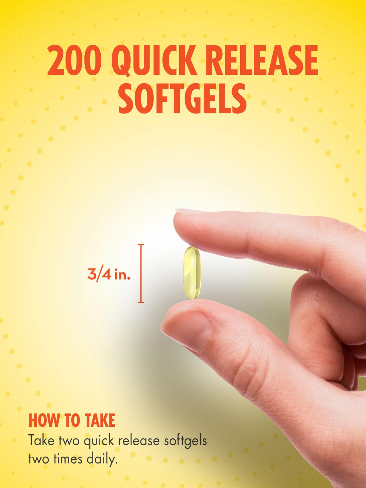 Sundance Fish Oil Softgels 1000mg with Active Omega-3 β Lemon Flavor, 200 Softgels, Non-GMO & Gluten Free