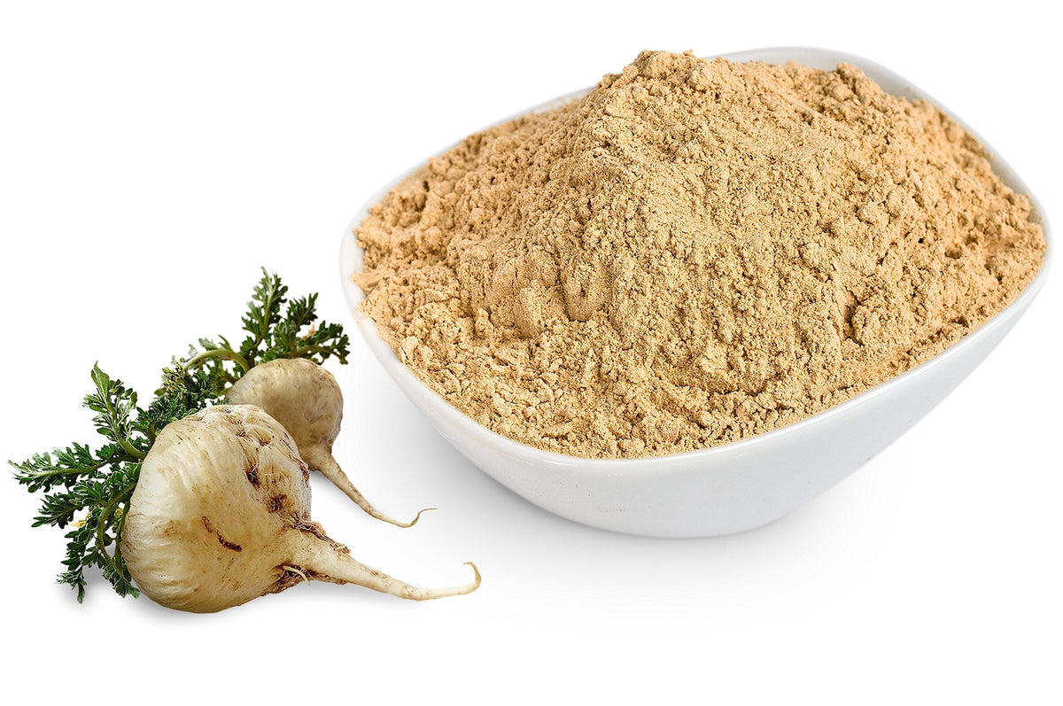 Sunfood Organic Maca Powder β Raw Peruvian Maca Root, Vegan, 8 oz