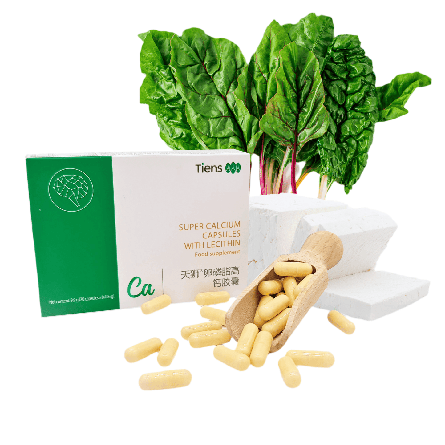 Super Calcium Capsules with Lecithin - HealVia LimitedHealVia LimitedSuper Calcium Capsules with Lecithin