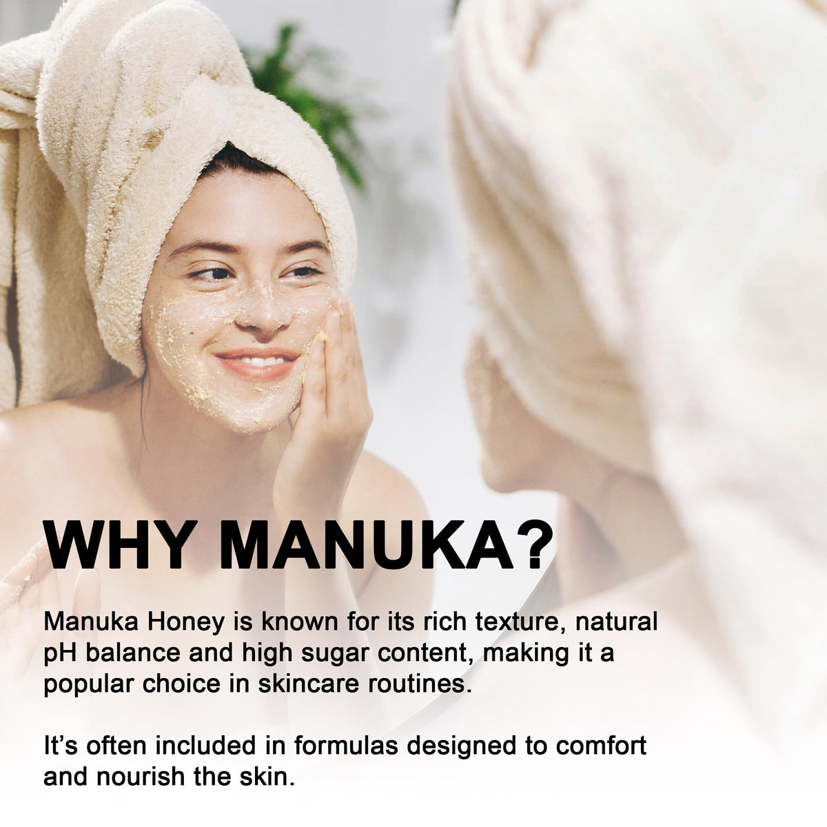 Super Natural Goods Manuka Honey Cream (8oz) – Hydrating Body Lotion for All Skin Types | Real Manuka Honey, Aloe Vera & Cocoa Butter