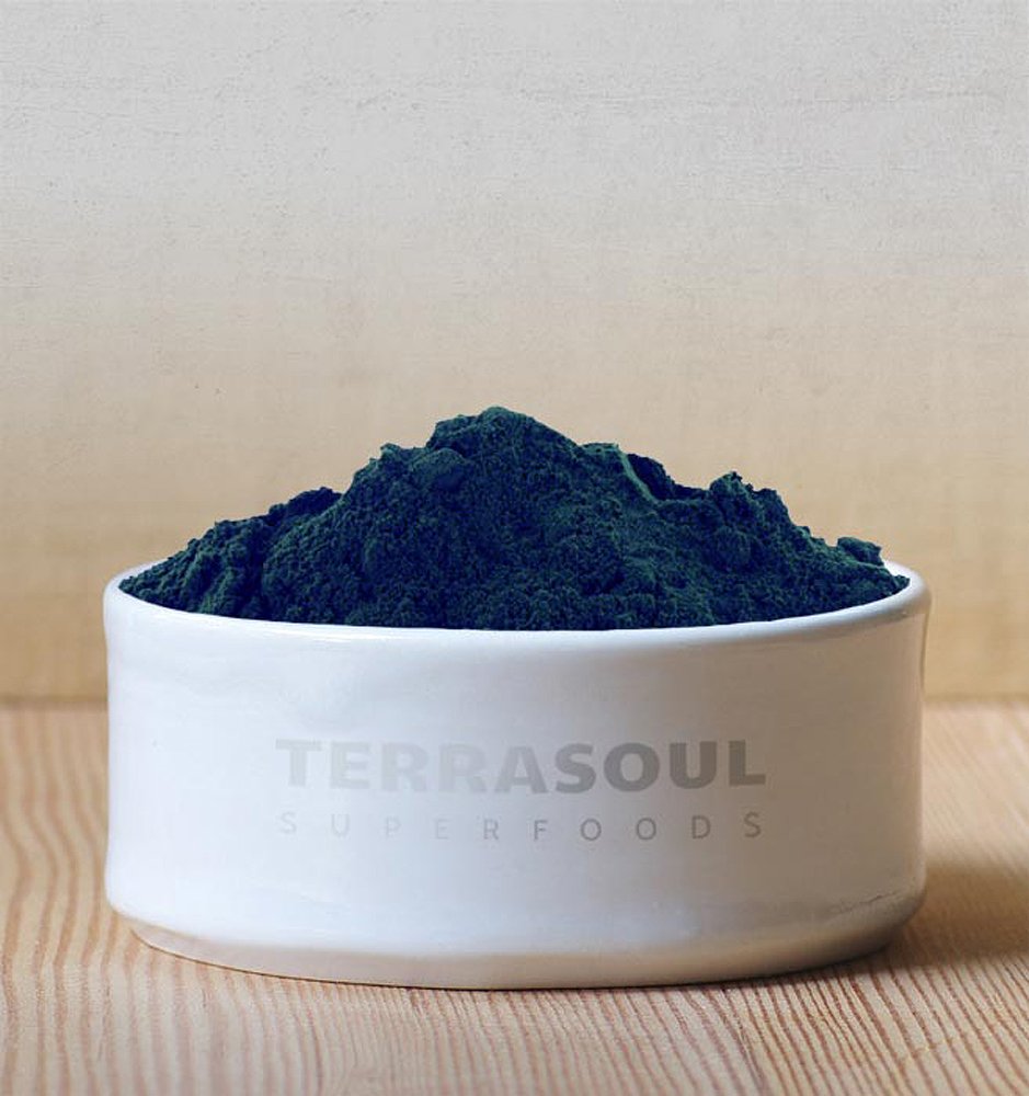 Terrasoul Organic Spirulina Powder 6oz β Vegan Protein & Immune Support