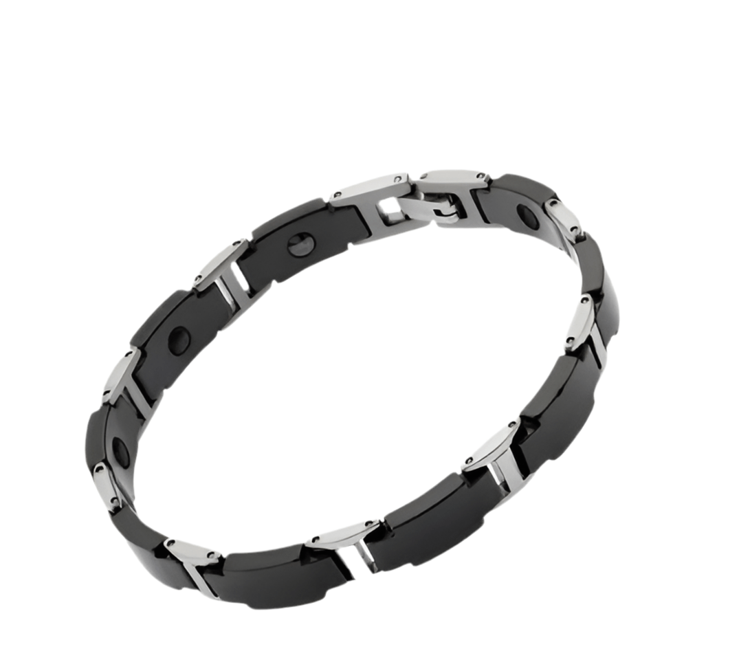 Ti - Energy Bracelet (Crystal Black Men's Edition) - HealVia LimitedHealVia LimitedTi - Energy Bracelet (Crystal Black Men's Edition)