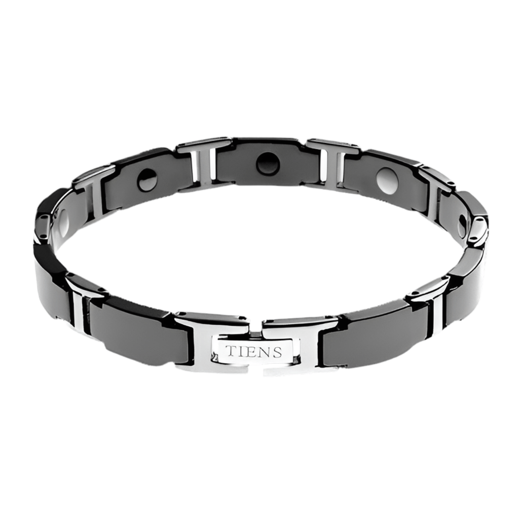 Ti - Energy Bracelet (Crystal Black Men's Edition) - HealVia LimitedHealVia LimitedTi - Energy Bracelet (Crystal Black Men's Edition)