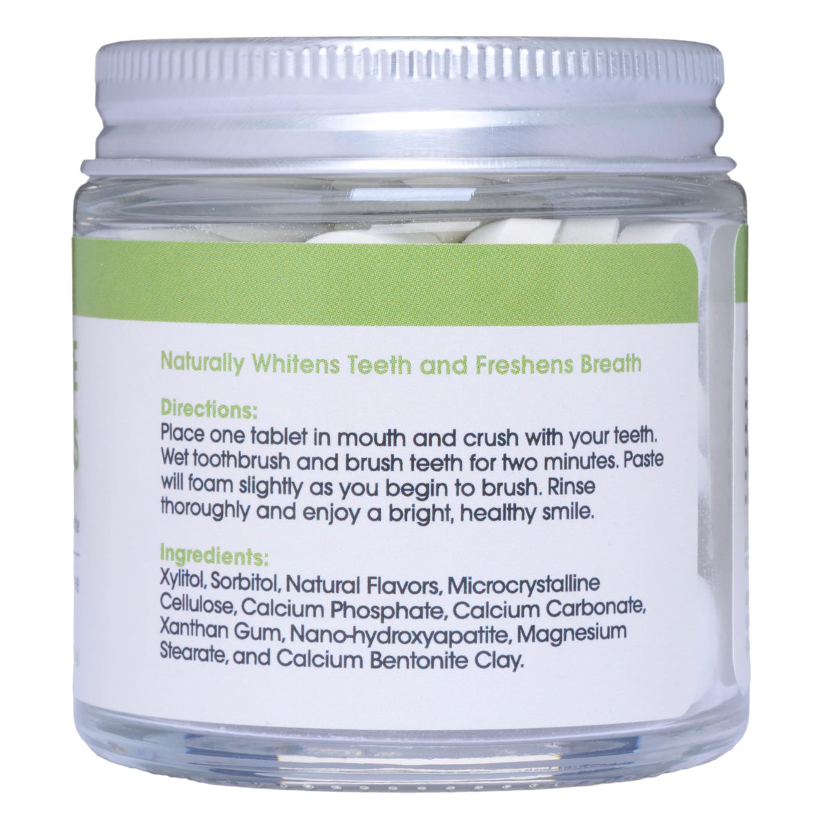 Toothpaste Tablets β Strawberry Kiwi | Nano Hydroxyapatite Chewable, Fluoride Free | 90 Tabs