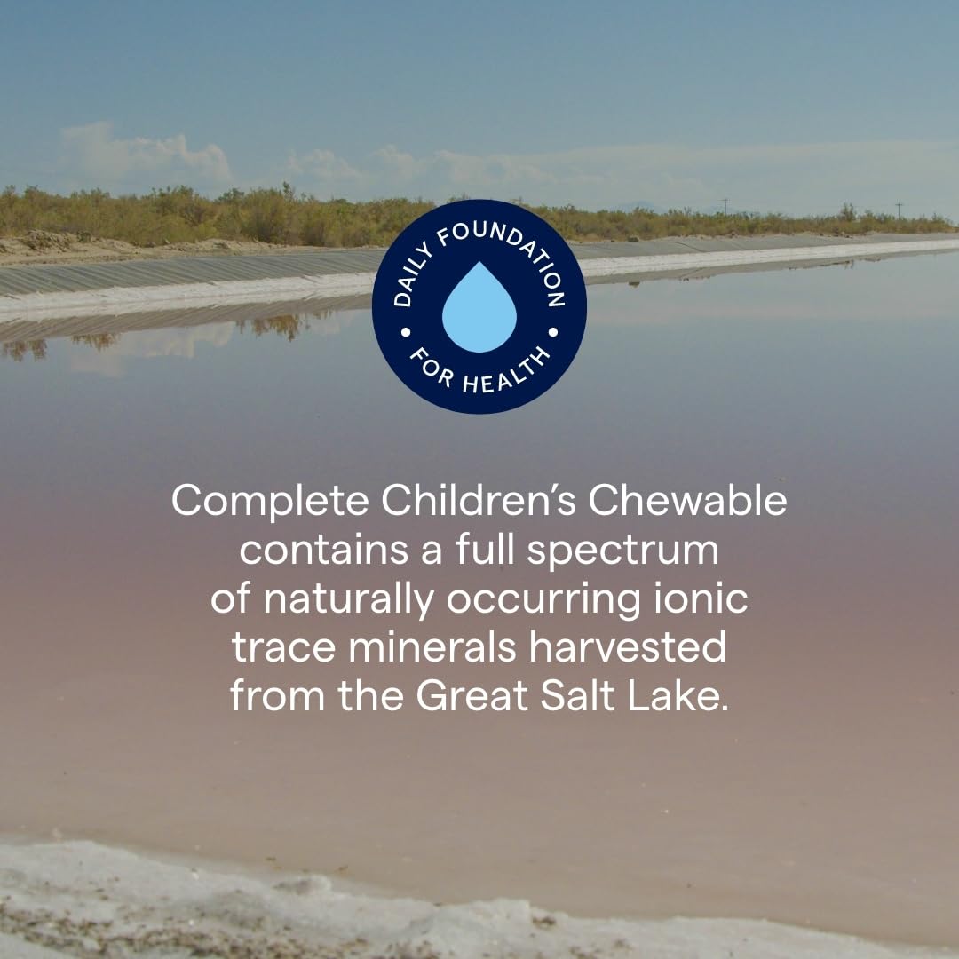 Trace Minerals Complete Kids Chewable Multivitamin - Gluten-Free, 60 Wafers