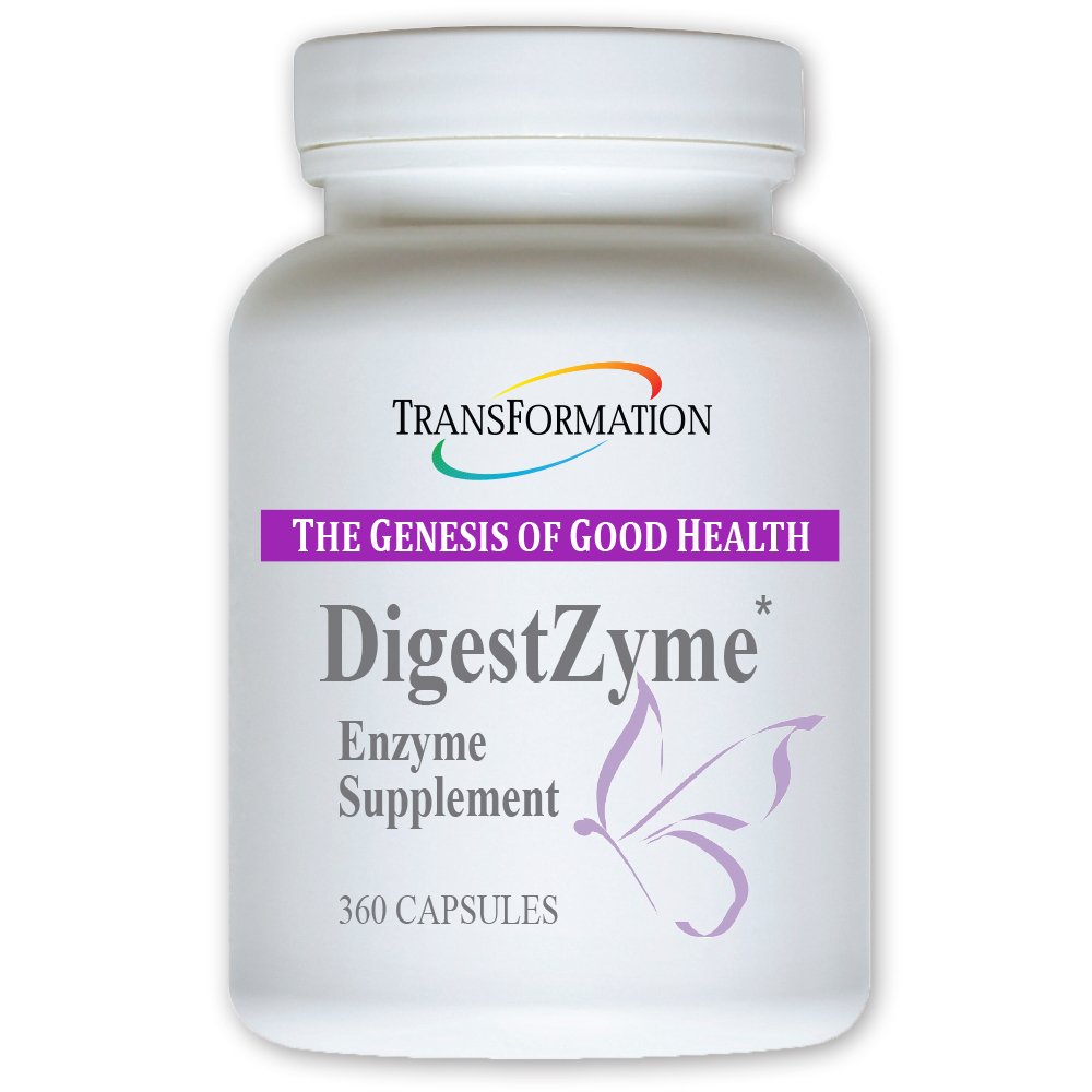 TRANSFORMATION DigestZyme Kids β Gentle Enzymes & Probiotics for Everyday Digestion | 360 Capsules