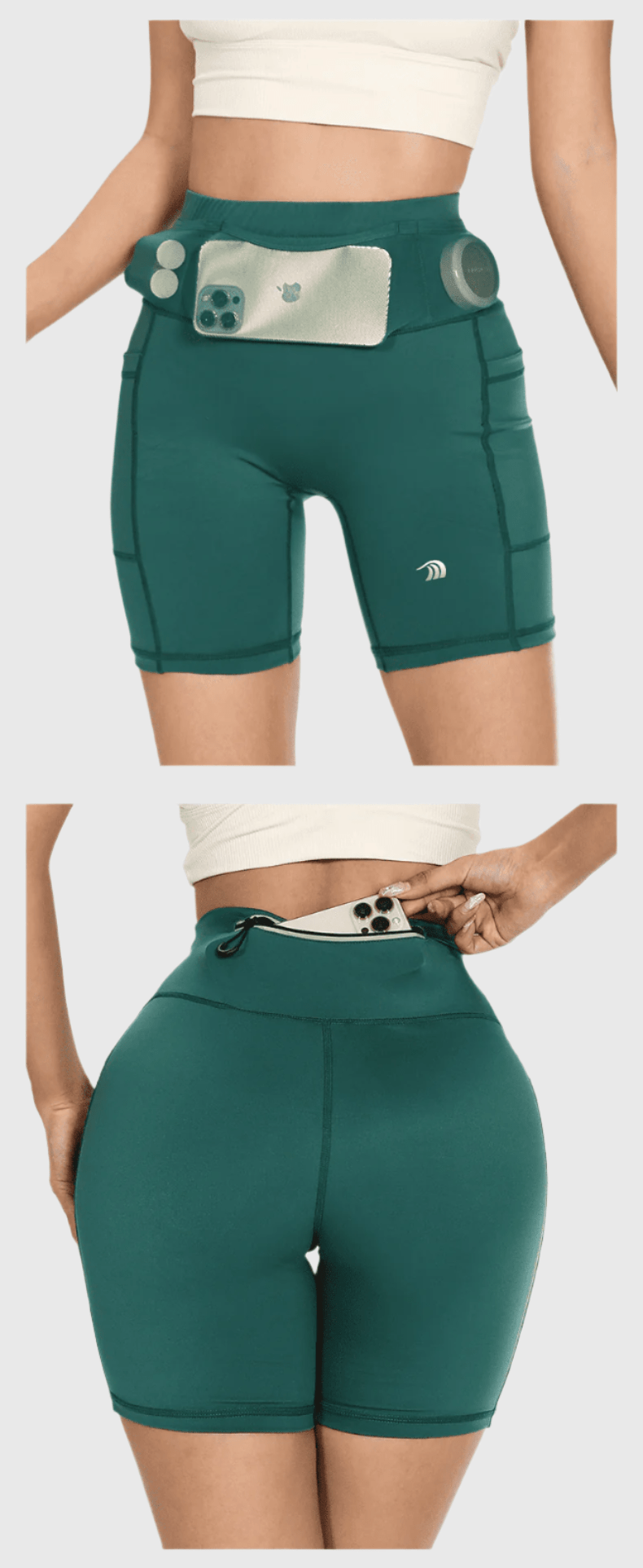 UPF 50+ Compression Sports Shorts