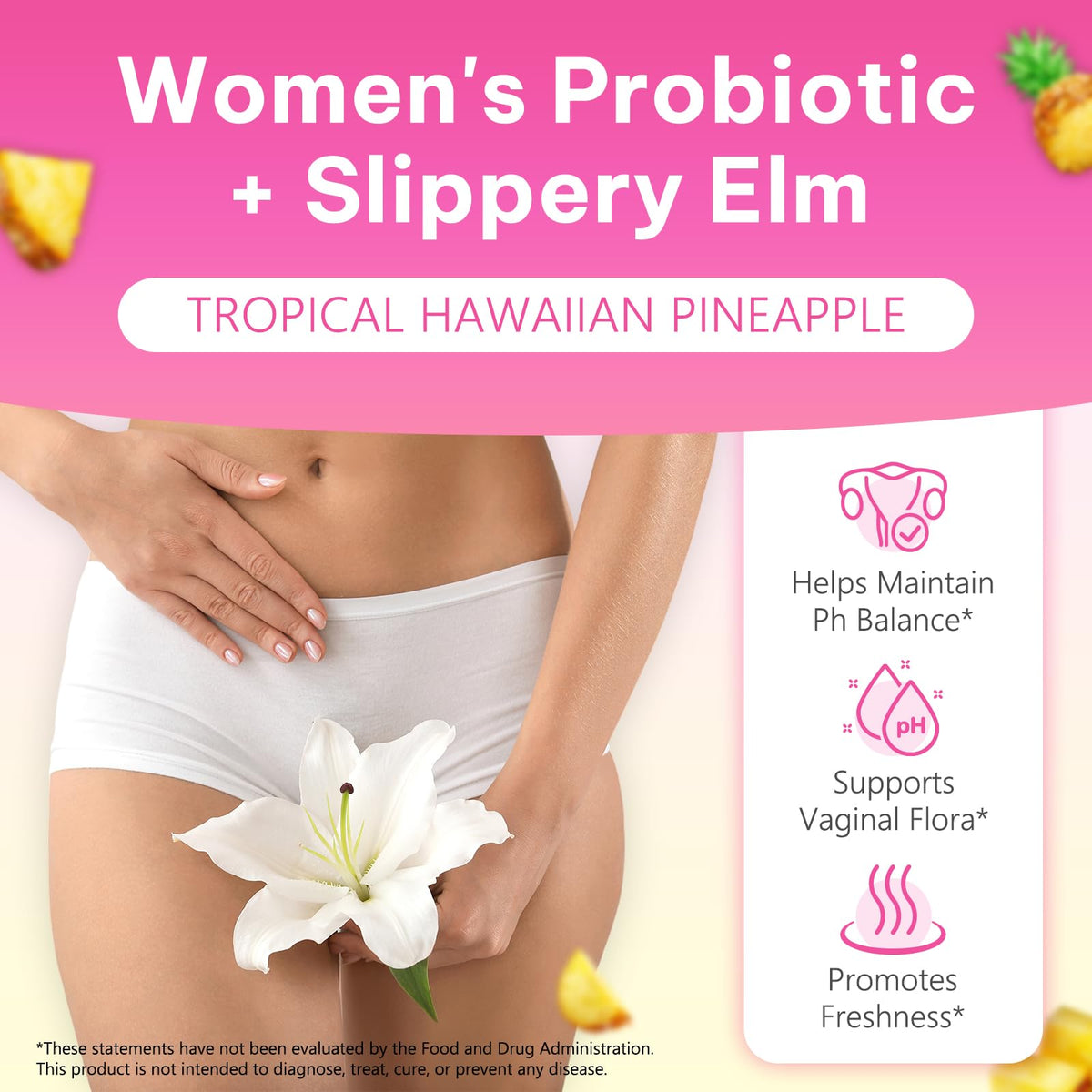 Beyxdu Probiotics for Women Gummies β Feminine Balance, Vaginal Health, Prebiotics & Lactobacillus β 60 Gummies