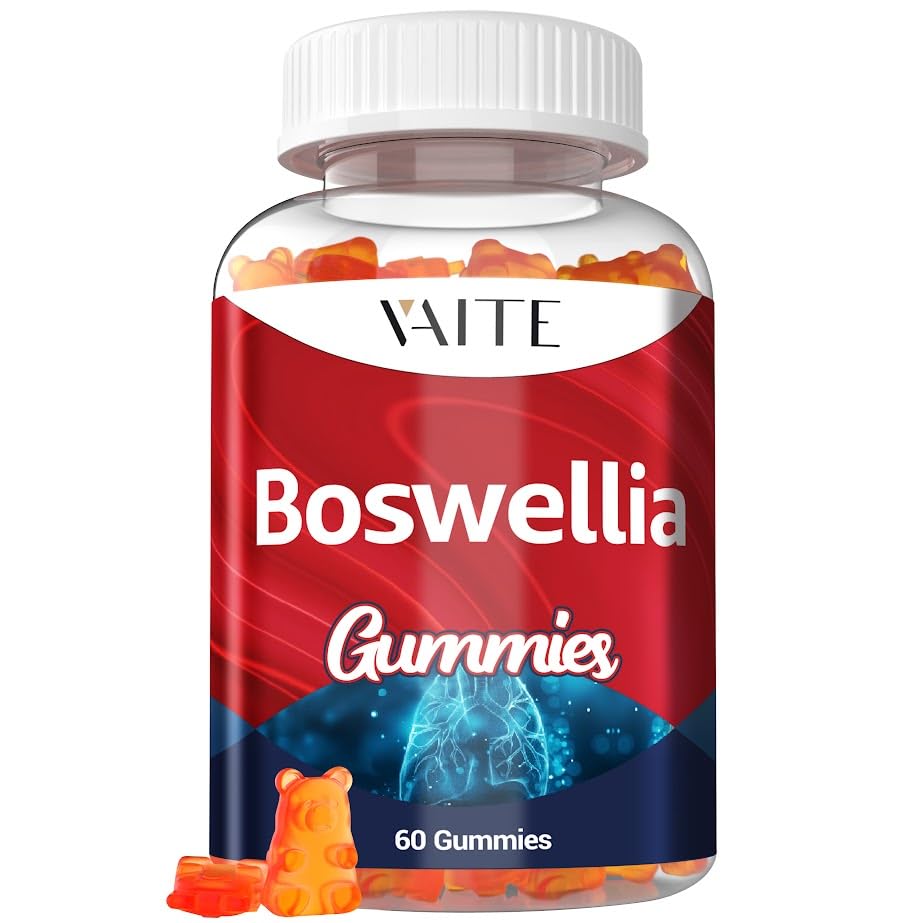 VAITE Boswellia Gummies 1200mg – Joint Support, Vegetarian, Gluten-Free, Non-GMO