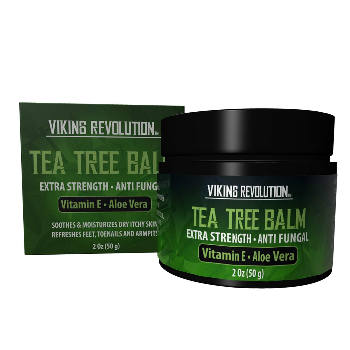 Viking Revolution Tea Tree Oil Cream β 2 oz, Pack of 1 | Eczema, Jock Itch, Ringworm, Nail Treatment