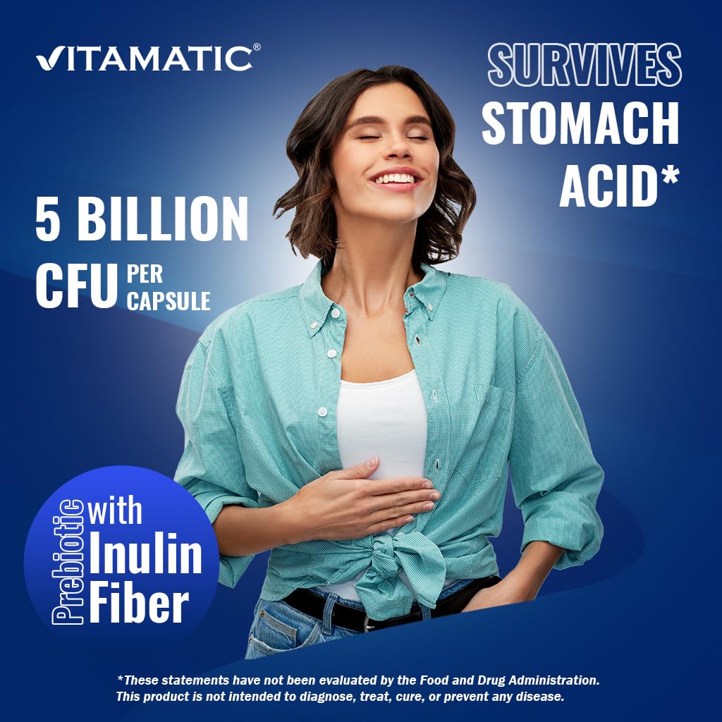 Vitamatic Lactobacillus Rhamnosus 5B DR Capsule β 60 Count