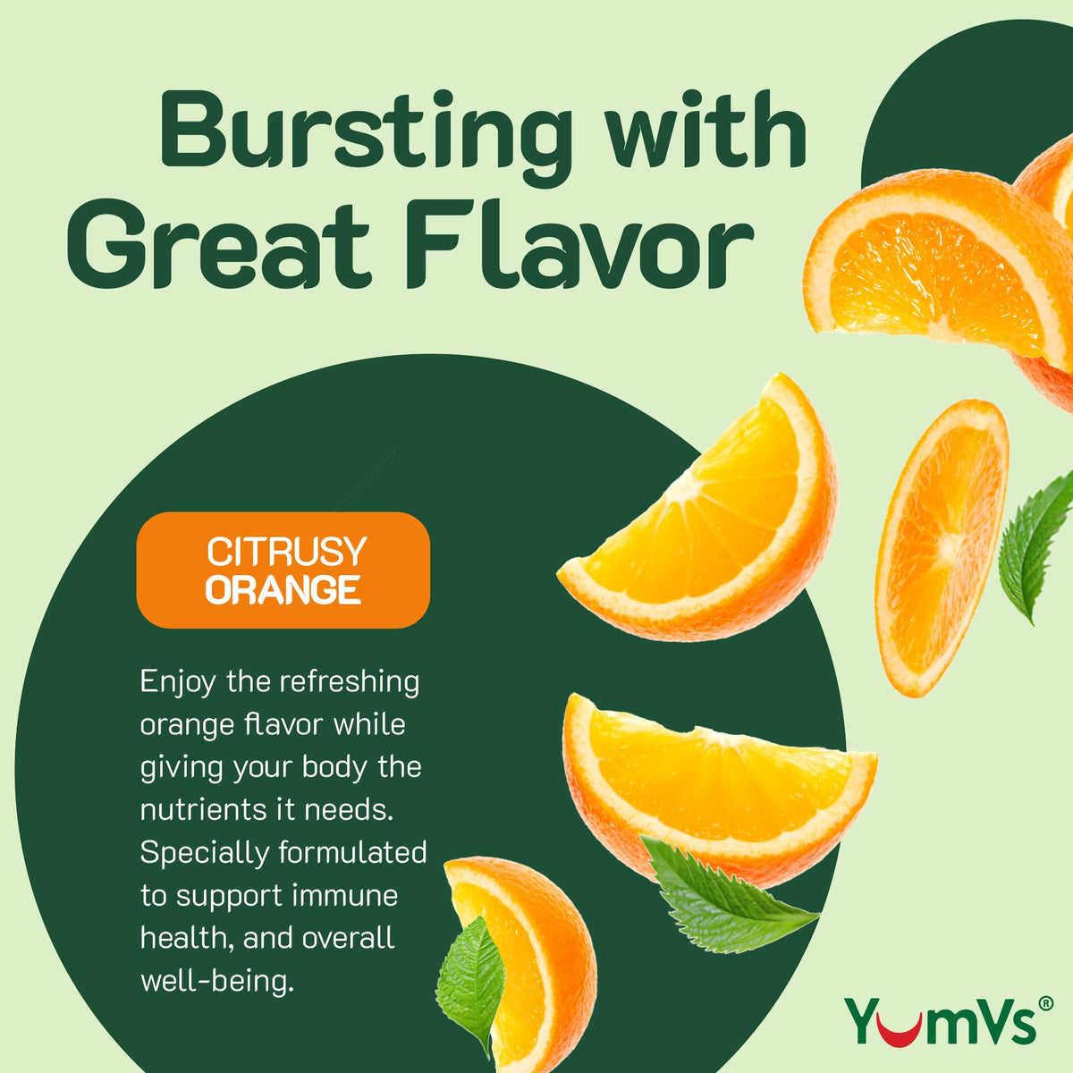 Vitamin C Gummies for Adults β 250 mg Orange Flavor | YumVs VIT C Gummies