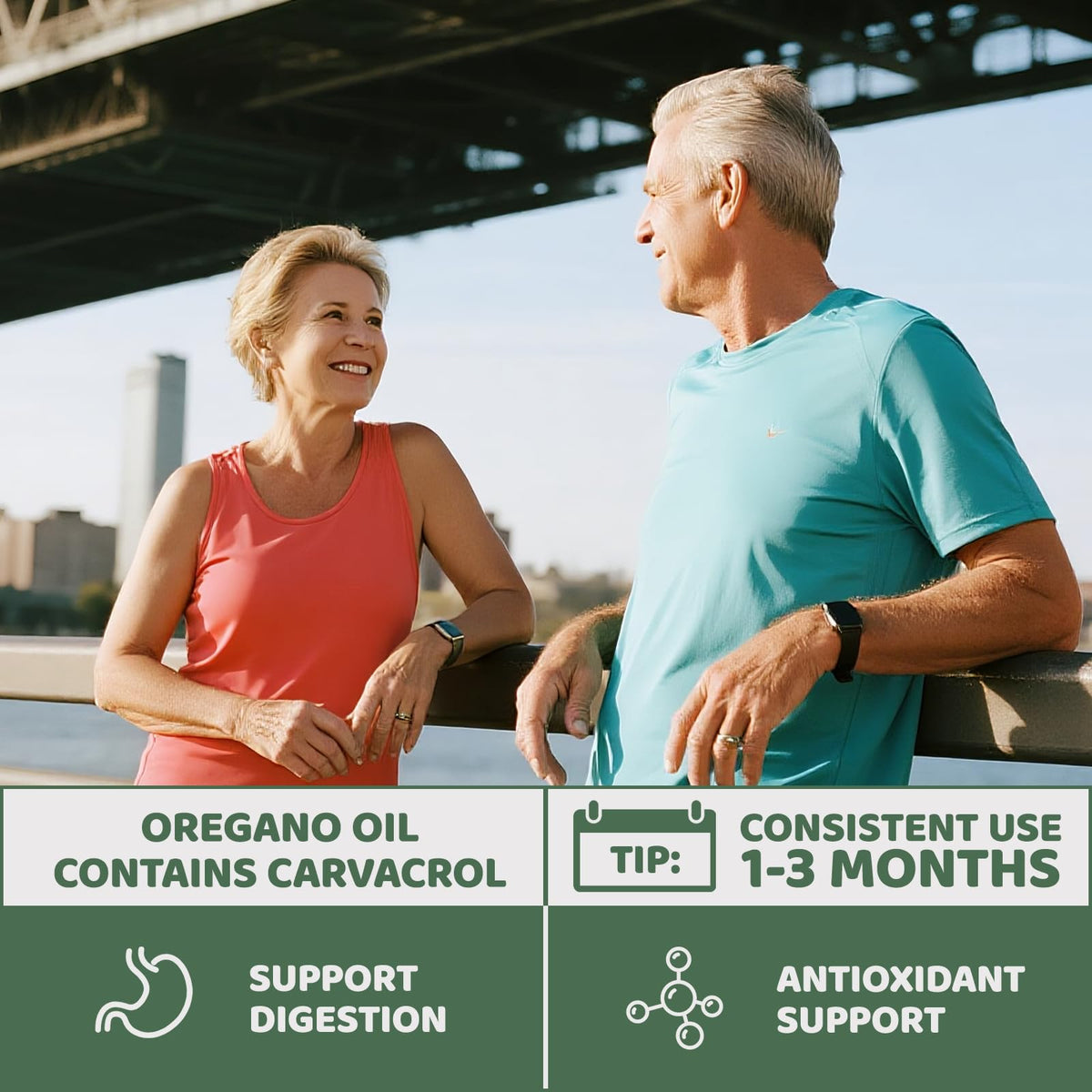 Vivcmin Oil of Oregano with Black Seed Oil - 60 Softgels | Carvacrol Immune Support