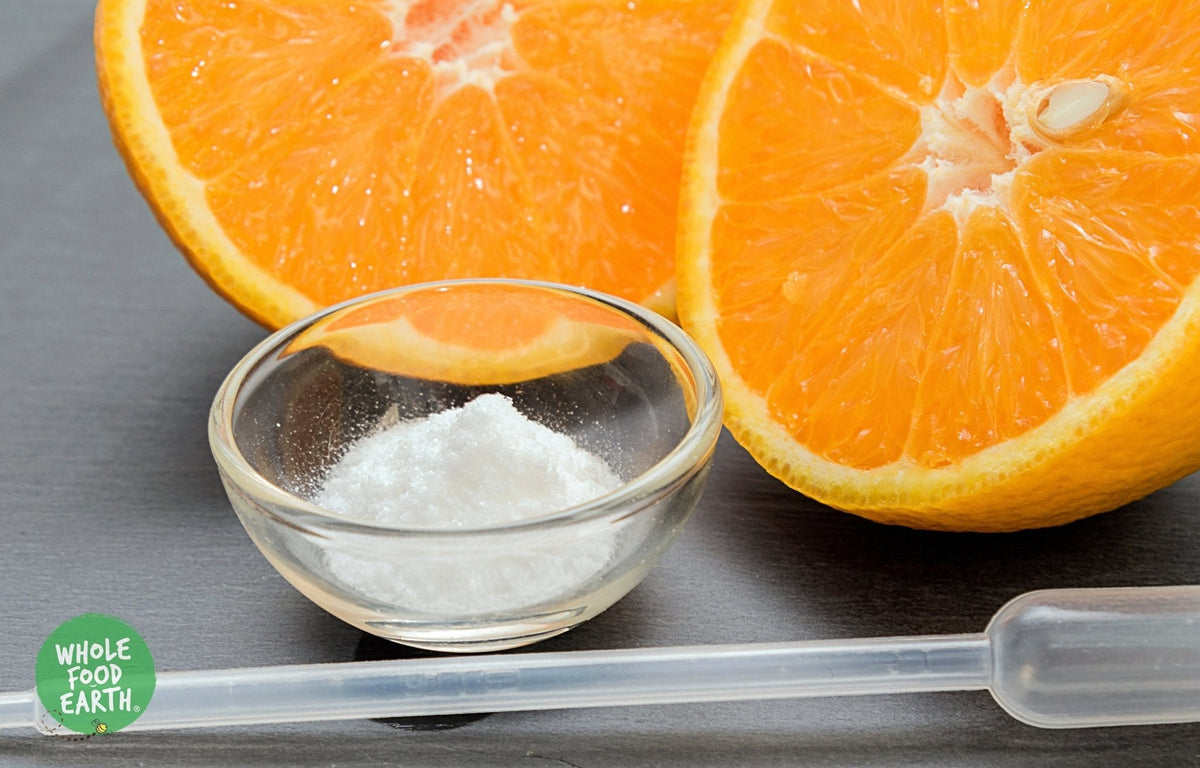 Vitamin C Powder (100% Pure Ascorbic Acid) - HealVia