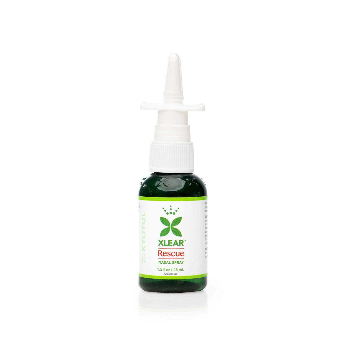 Xlear Rescue Spray Nasale Naturale con Xilitolo, Origano e Tea Tree — Confezione da 2, 44 ml ciascuno