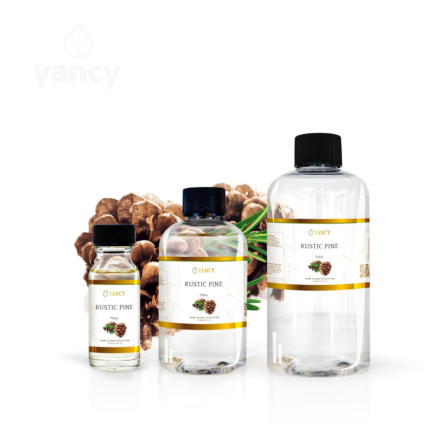 YANCY Pine Luxury Collection Fragrance Oil (1/2 oz) – Fresh Evergreen Scent for Diffusers, Burners & Lamps