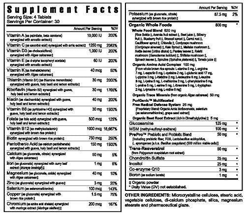 Youngevity Beyond Tangy Tangerine 2.0 – Multi-Vitamin & Mineral Complex | 160,000 ORAC | 120 Tablets | 6-Pack | Natural & Whole Foods
