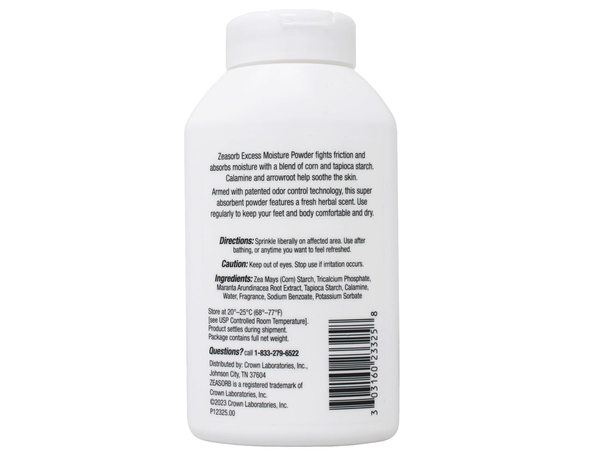 Zeasorb Special Pack: 6 x 2.5 oz Super Absorbent Powder