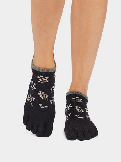 ToeSox Low Rise Full Toe Grip Socks