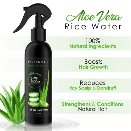 Aloe Rice Water Hair Moisturiser Spray