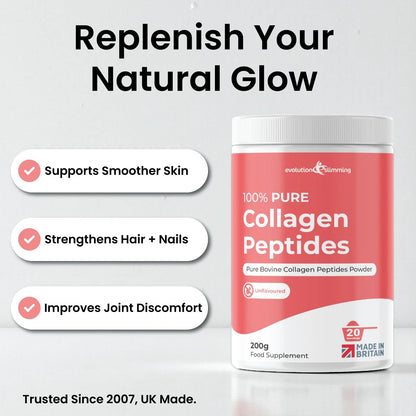 Pure Collagen Powder Supplement | Skin Beauty & Joint Support