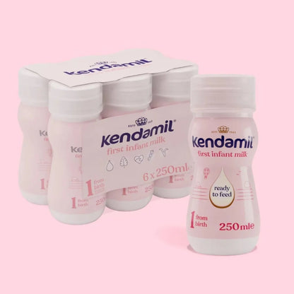 Kendamil Ready To Feed Stage 1 First Infant Milk from Birth 1500ml (6x250ml)
