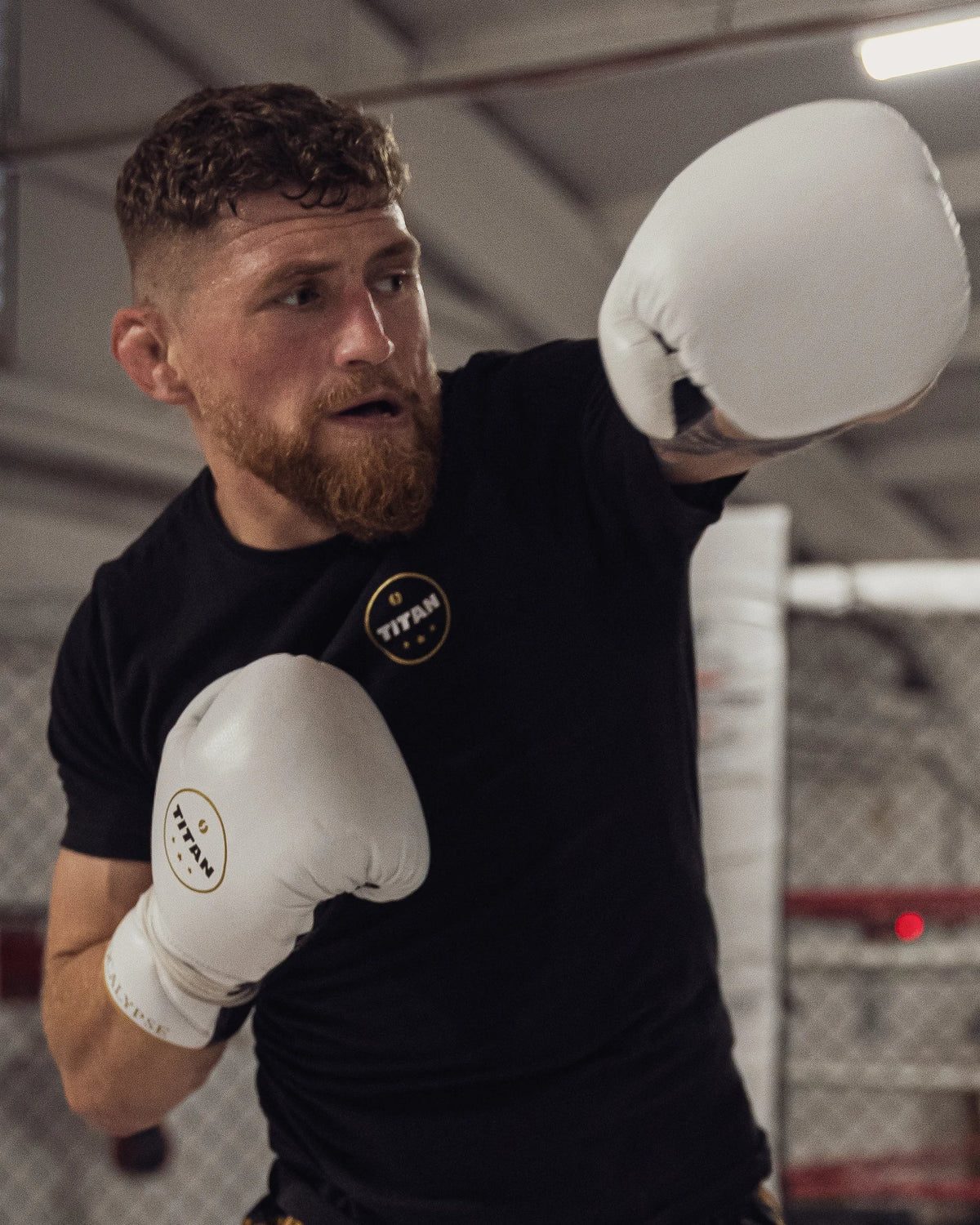 Titan Training T-Shirt – Midnight Black