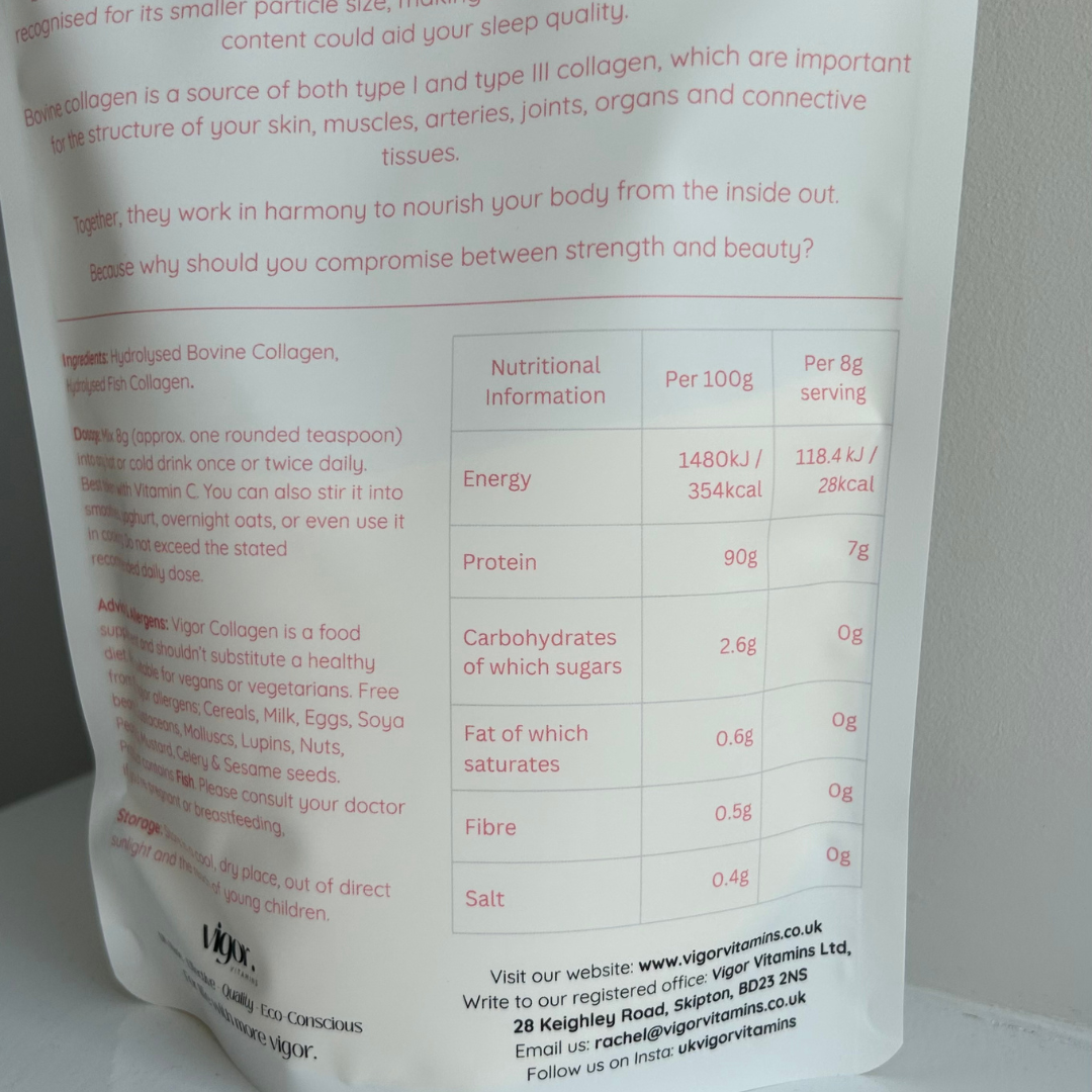 Vigor Collagen - مزيج ثوري