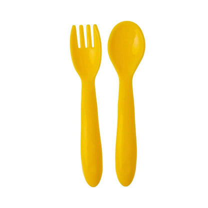 baby plus Baby Food Spoon & Fork Set
