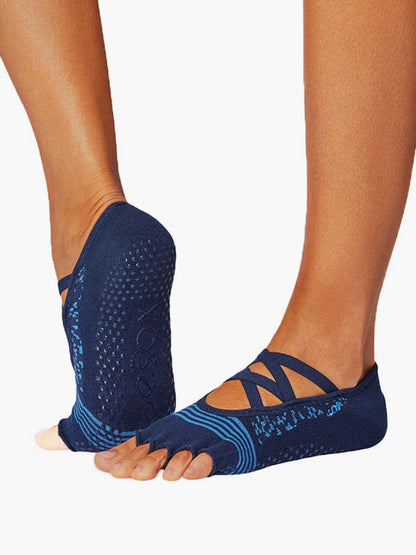 ToeSox Elle Tec Half Toe Grip Socks