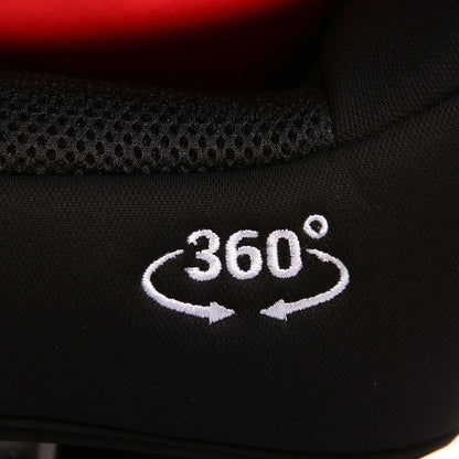 baby plus Orbitfix Group 0/1 Baby Car Seat - Black Red