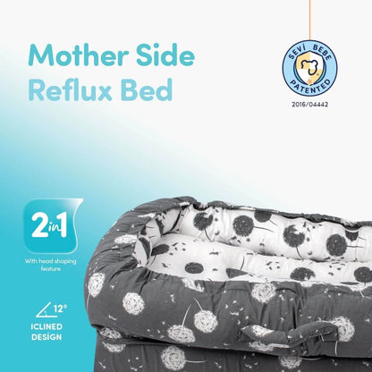 baby plus Mother Side Baby Reflux Bed Dandelion