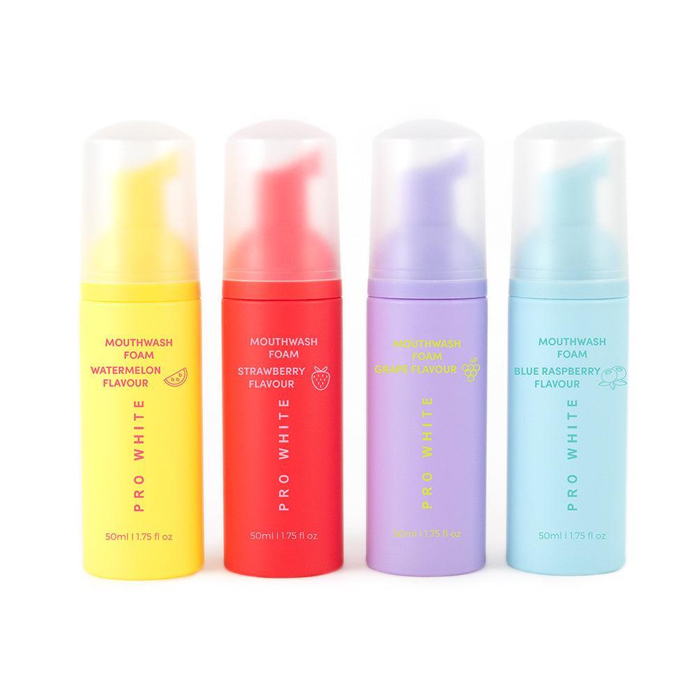 رغوة غسول الفم المنكهة