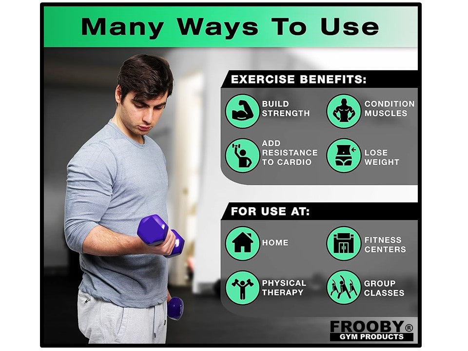 طقم دمبل من الفينيل، حديد نيوبرين 36-5 