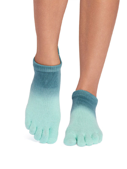 ToeSox Low Rise Full Toe Grip Socks