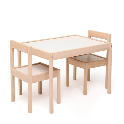 baby toys Montessori Wooden Table & Chair Set